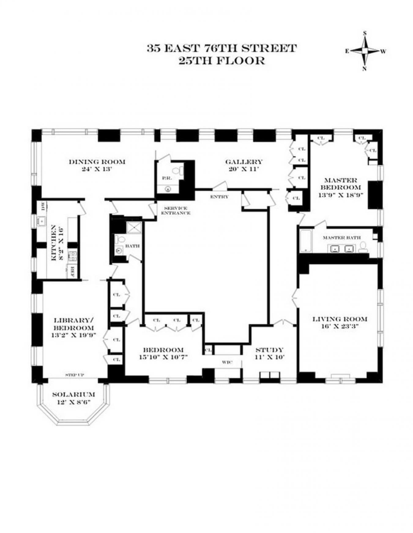 We are offering for rent a rare full floor residence in the Carlyle Ho – image 13