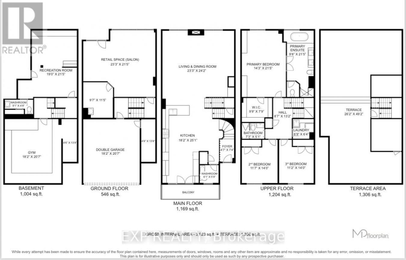 7 - 120 BRONTE ROAD W, Oakville, ON, L6L3C1, Canada, 3 Bedrooms Bedrooms, ,4 BathroomsBathrooms,Residential,For Sale,7 - 120 BRONTE ROAD W,1567179