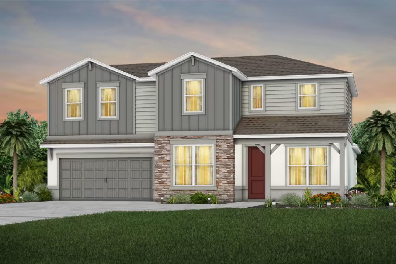 Single Family Home New Construction utilizes the best use of space by – image 8