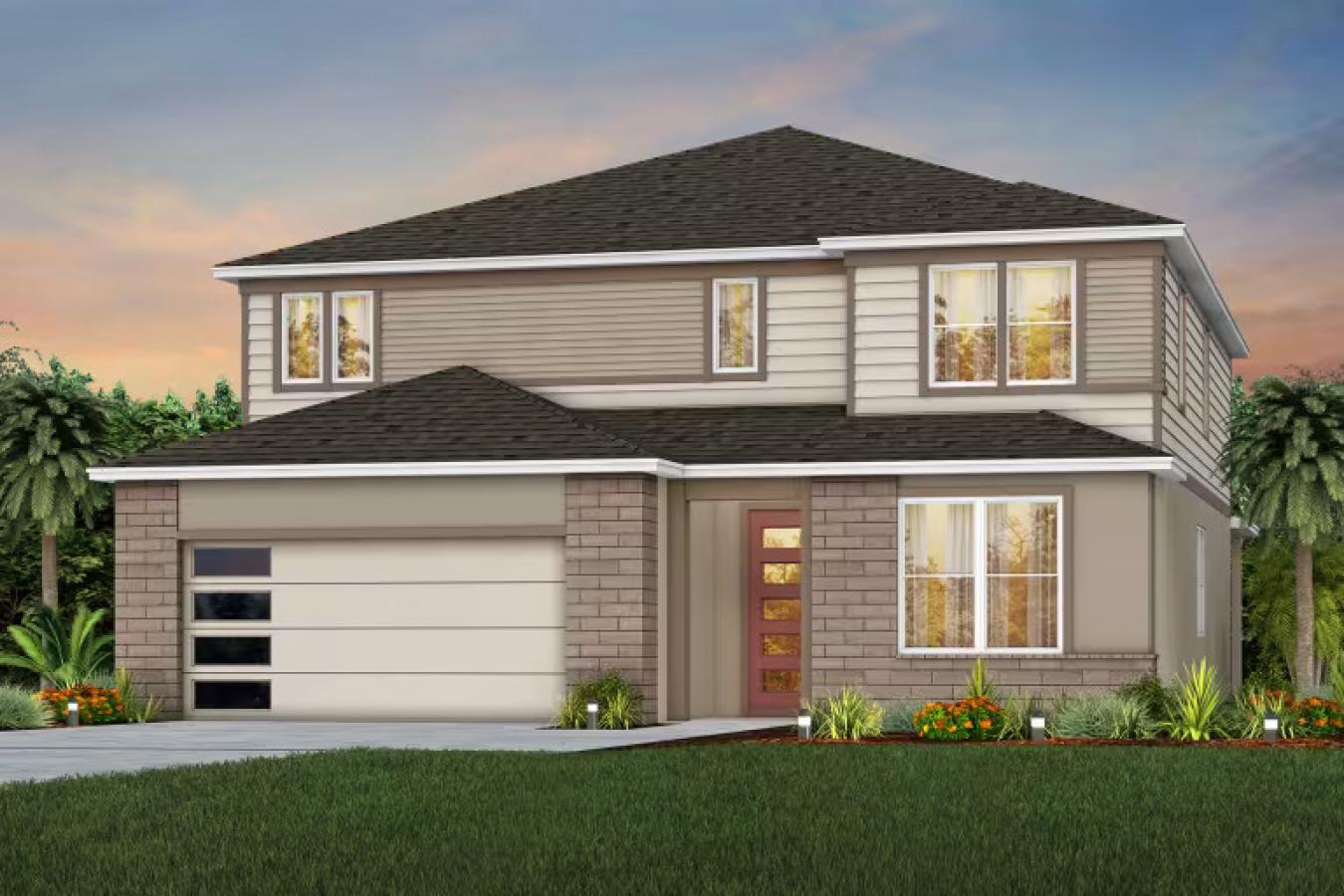 Single Family Home New Construction utilizes the best use of space by – image 9