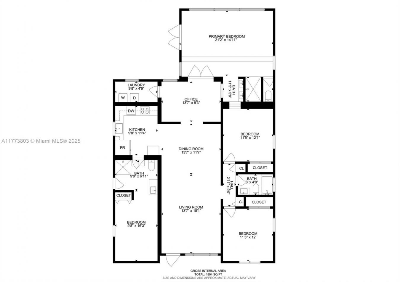 Miami Beach, Florida, 33141, United States, 4 Bedrooms Bedrooms, ,3 BathroomsBathrooms,Residential,For Sale,1797255