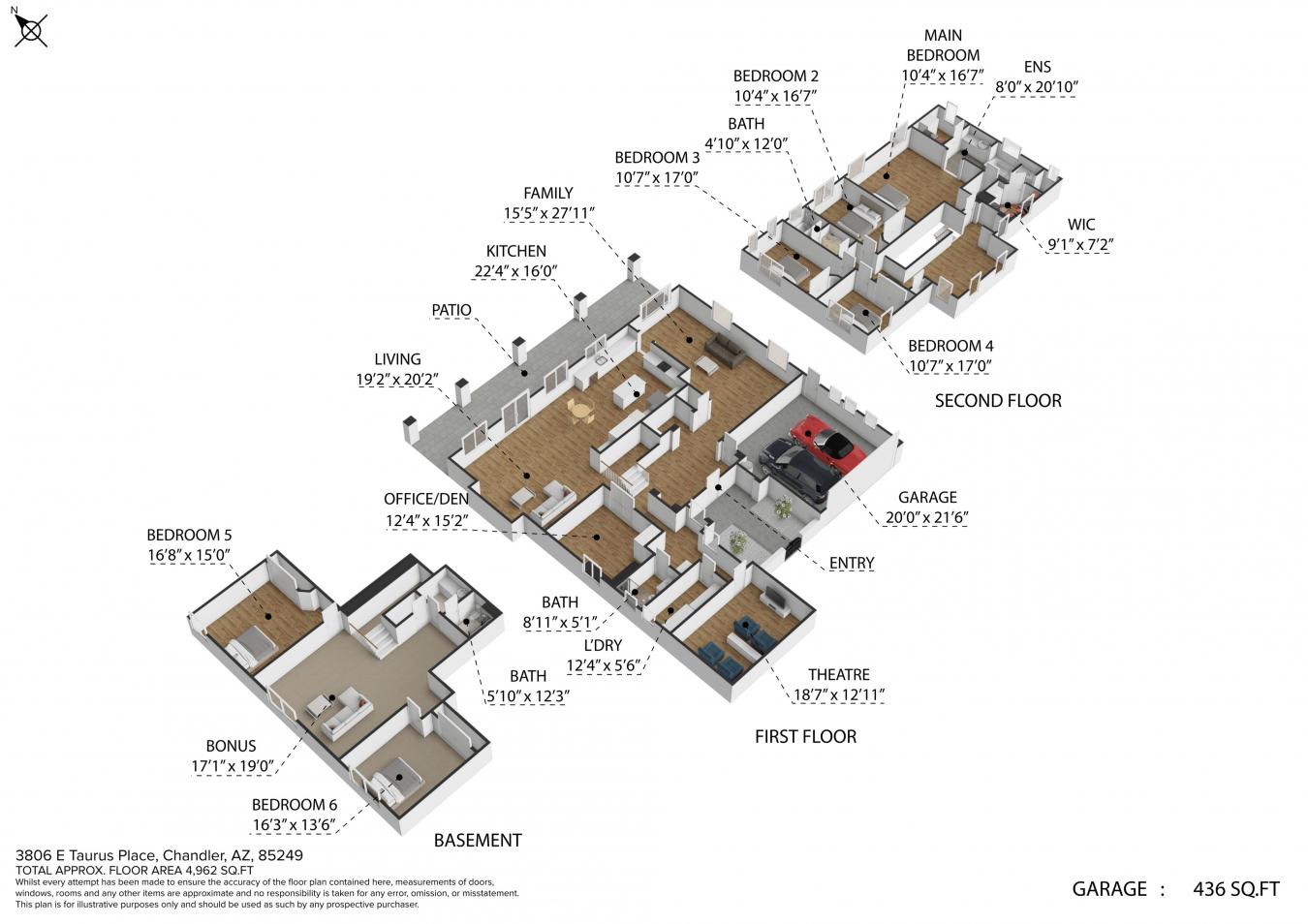 Chandler, Maricopa, 85249, United States, 6 Bedrooms Bedrooms, ,4 BathroomsBathrooms,Residential,For Sale,1820283