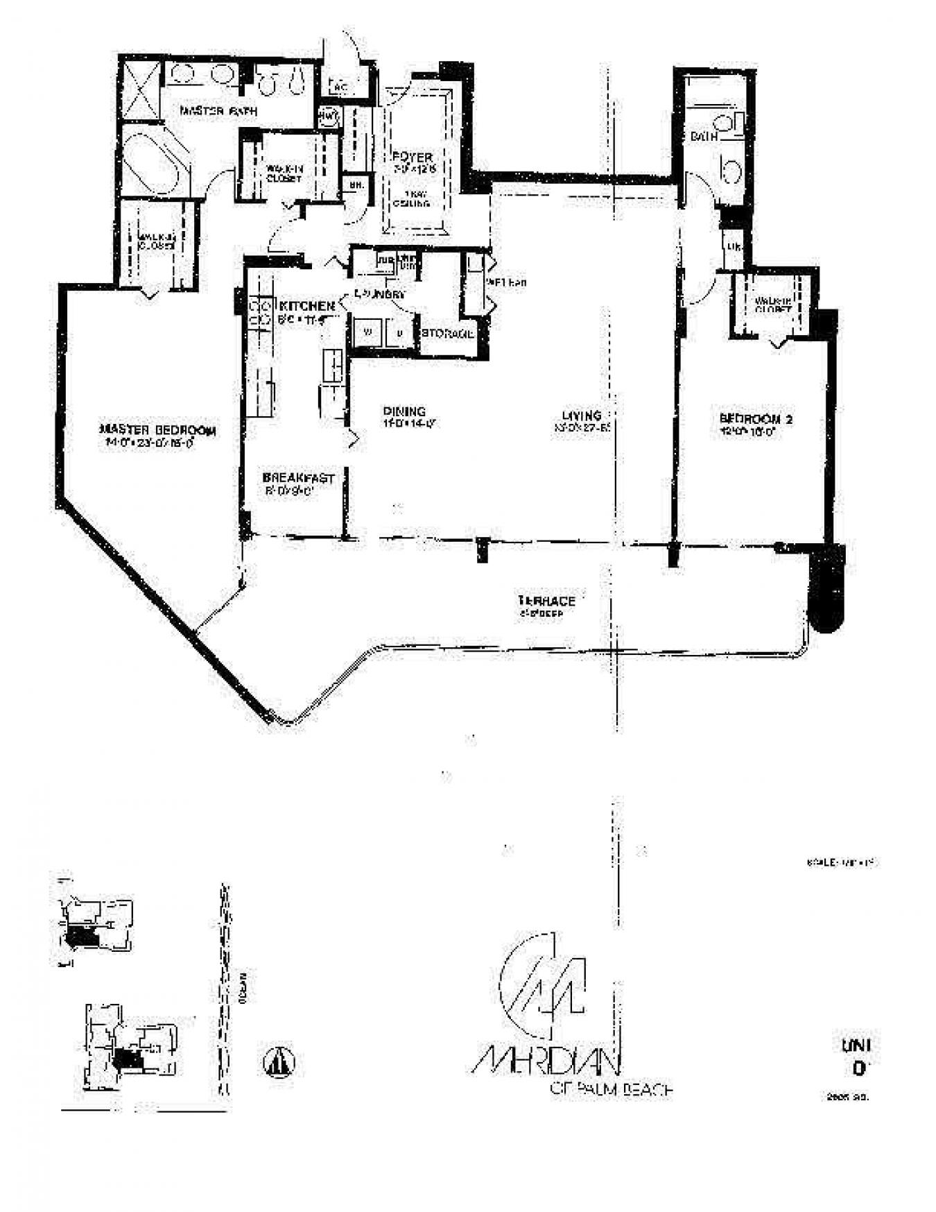 Palm Beach, Florida, 33480, United States, 2 Bedrooms Bedrooms, ,2 BathroomsBathrooms,Residential,For Sale,1828783