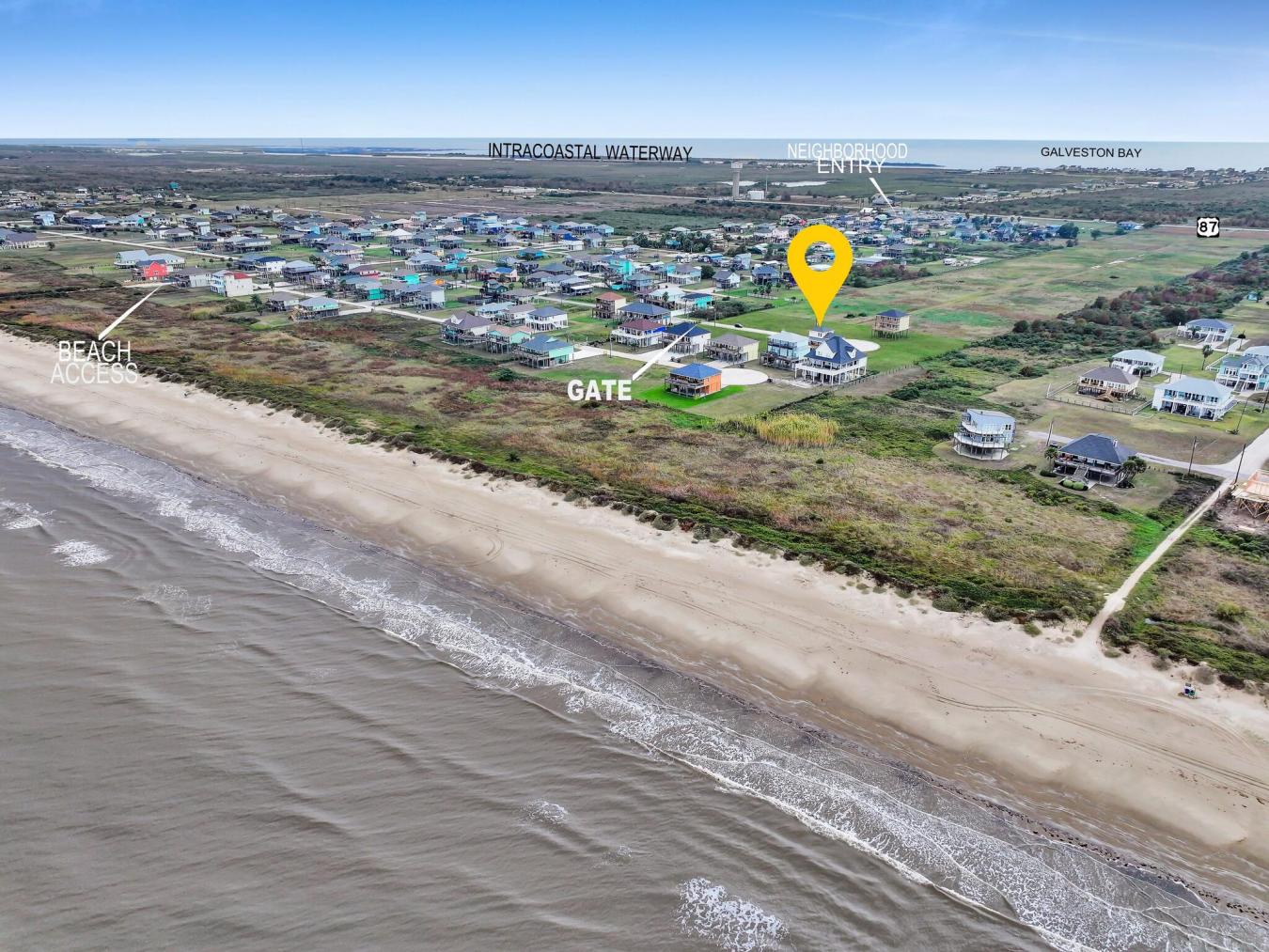 186 Ocean View Drive, Crystal Beach, TX, 77650, United States, 4 Bedrooms Bedrooms, ,4 BathroomsBathrooms,Residential,For Sale,186 Ocean View Drive,214519
