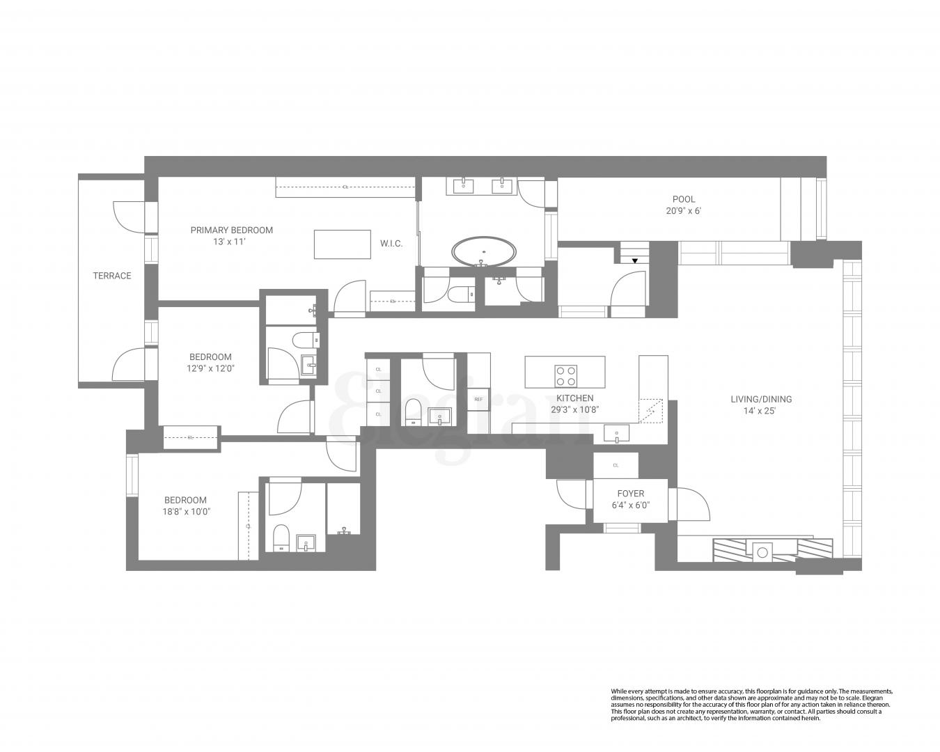 New York, New York, 10001-1314, United States, 3 Bedrooms Bedrooms, ,3 BathroomsBathrooms,Residential,For Sale,1839649