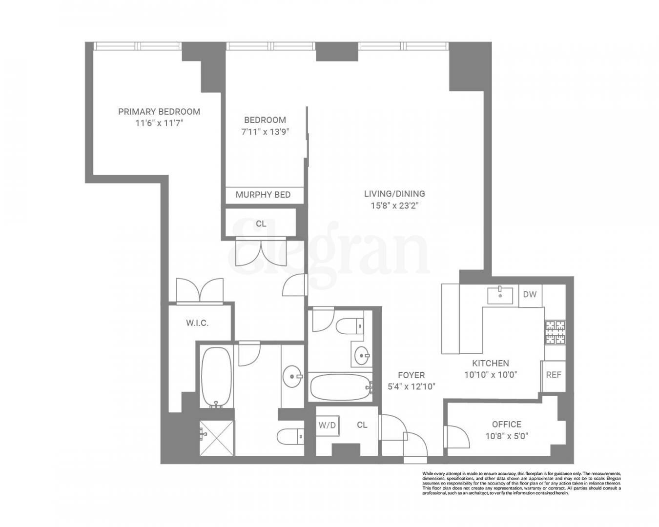 New York, New York, 10011, United States, 1 Bedroom Bedrooms, ,2 BathroomsBathrooms,Residential,For Sale,1841160