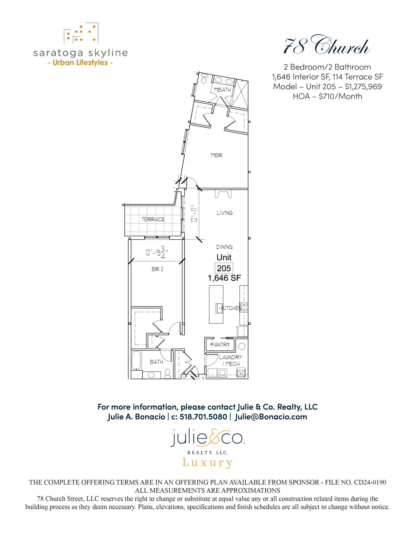 Saratoga Springs, Saratoga, 12866, United States, 2 Bedrooms Bedrooms, ,2 BathroomsBathrooms,Residential,For Sale,1844426