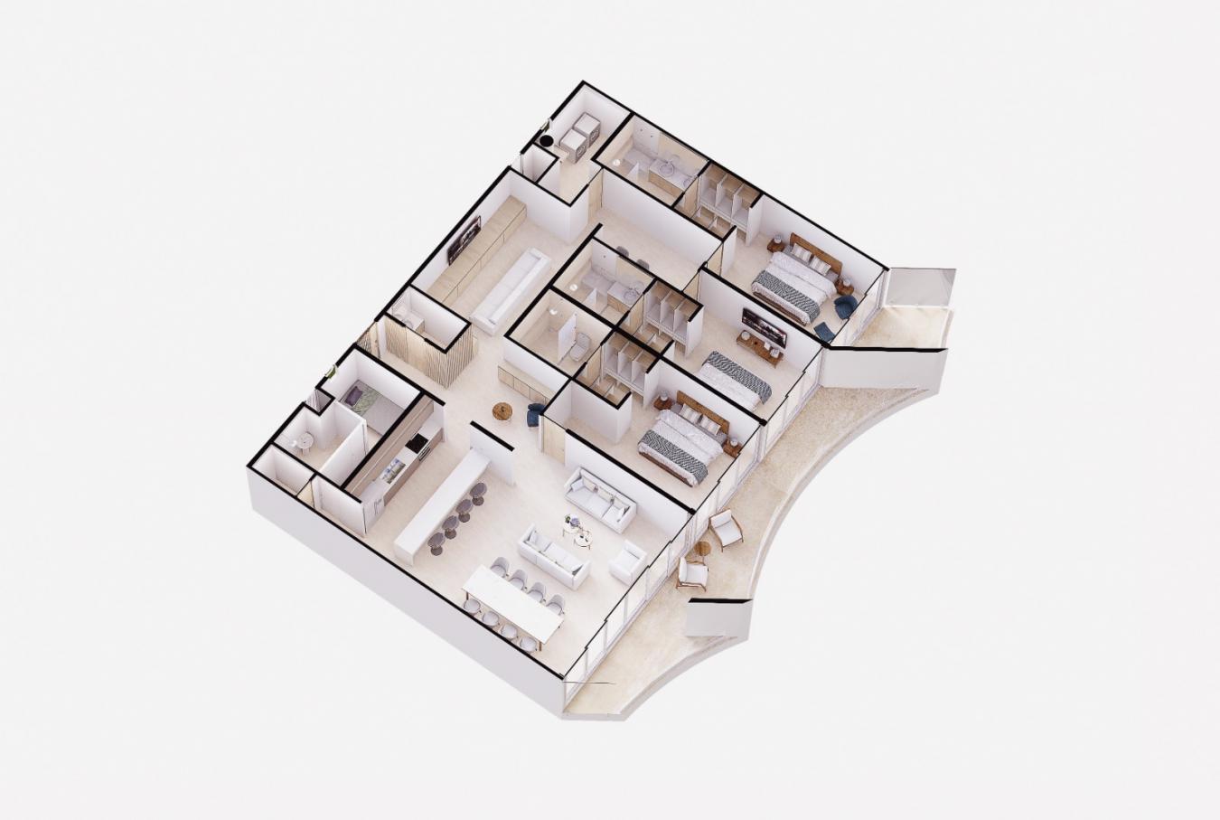 San Miguel de Cozumel, Q.R., 77600, Mexico, 3 Bedrooms Bedrooms, ,1 BathroomBathrooms,Residential,For Sale,1867860