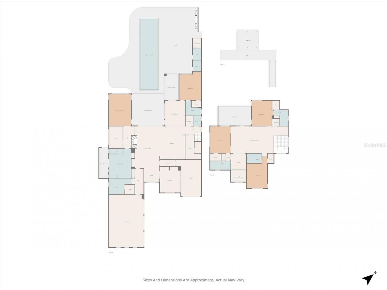 BRADENTON, Florida, 34208, United States, 5 Bedrooms Bedrooms, ,6 BathroomsBathrooms,Residential,For Sale,1879919