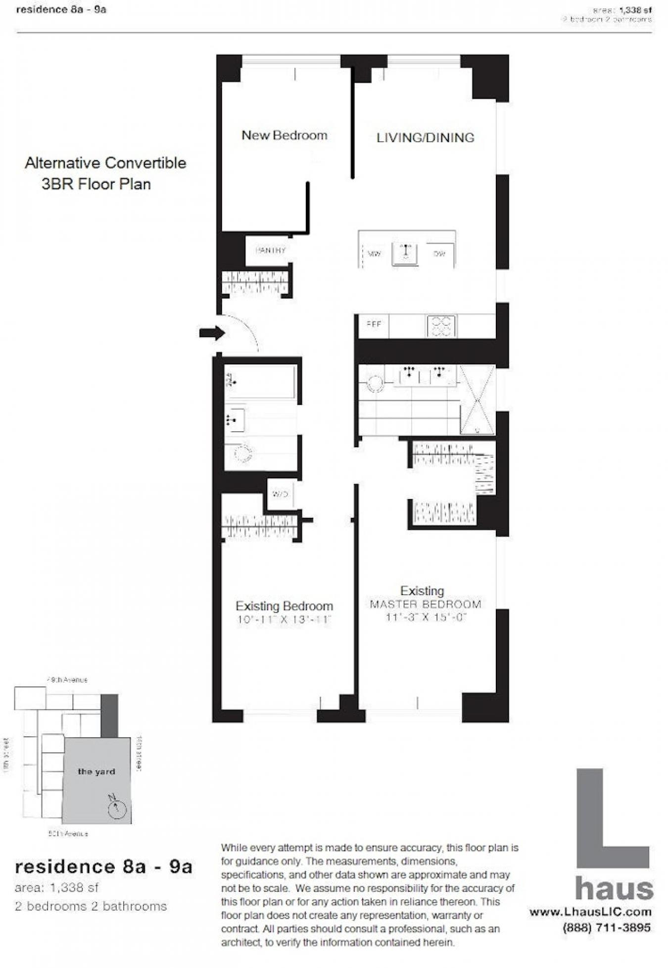 Long Island City, New York, 11101, United States, 2 Bedrooms Bedrooms, ,2 BathroomsBathrooms,Residential,For Sale,1888336
