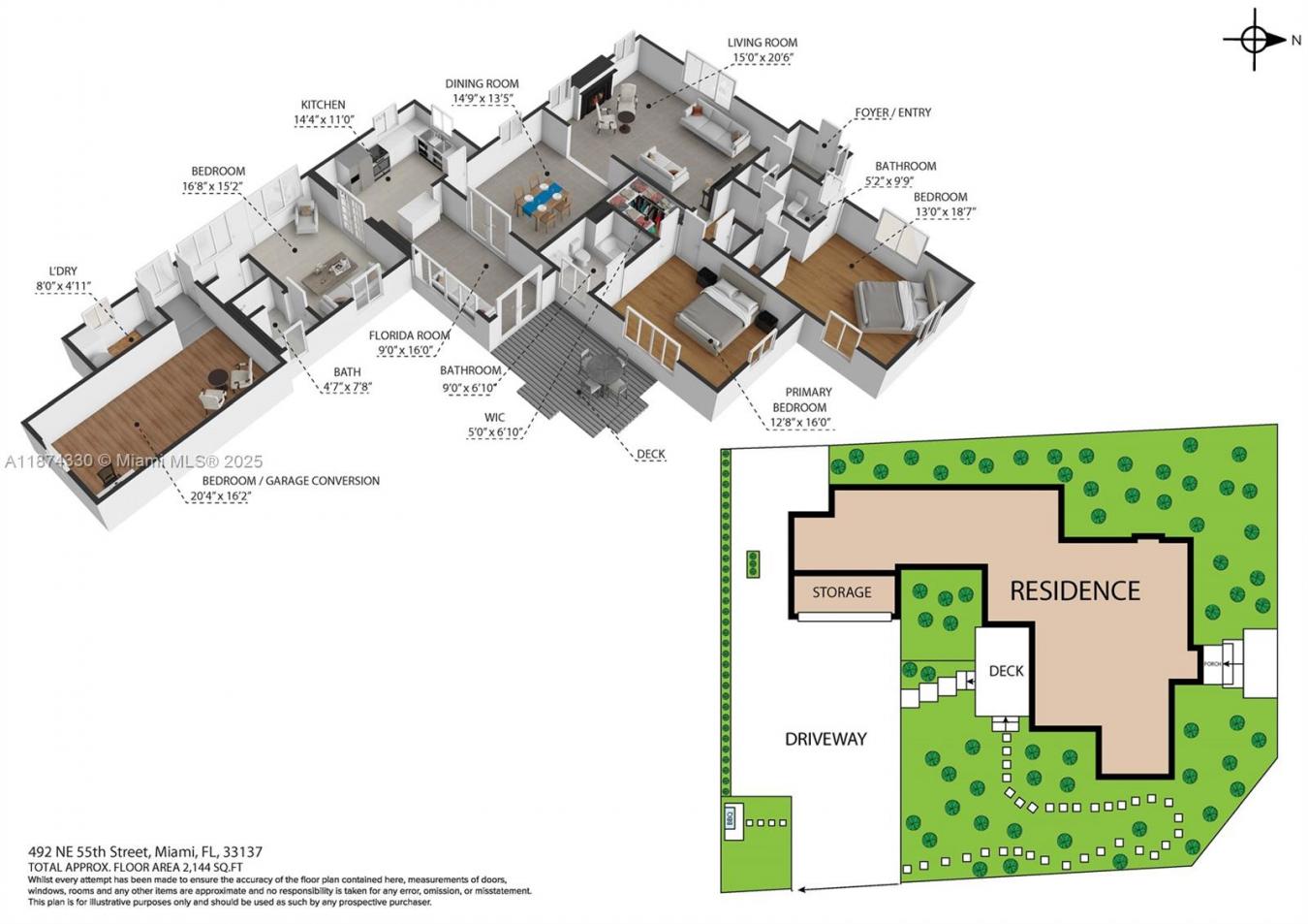 Miami, Florida, 33137, United States, 4 Bedrooms Bedrooms, ,3 BathroomsBathrooms,Residential,For Sale,1944170