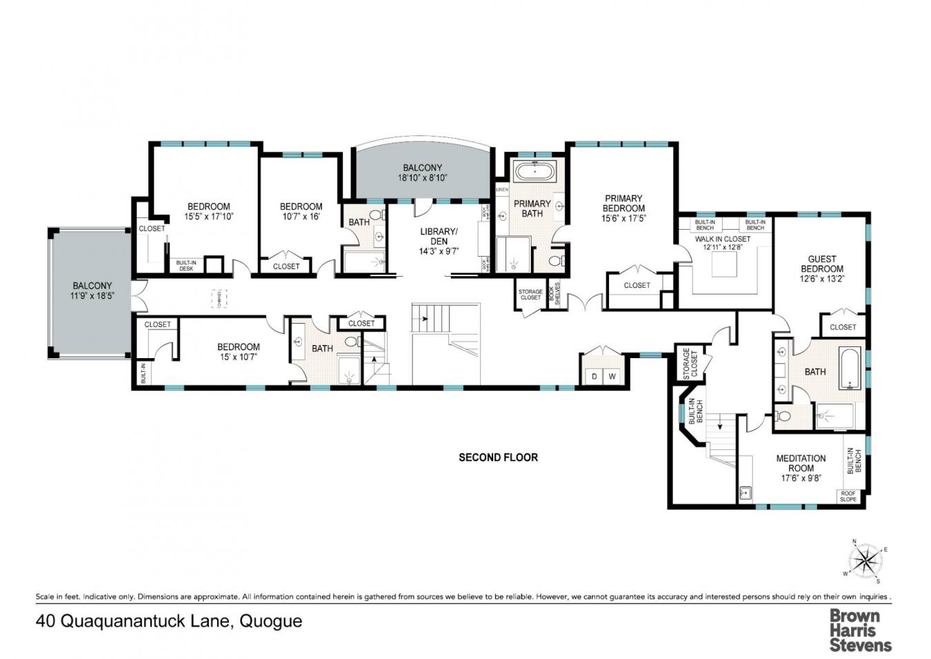 Village of Quogue, New York, 11959, United States, 6 Bedrooms Bedrooms, ,6 BathroomsBathrooms,Residential,For Sale,1944436