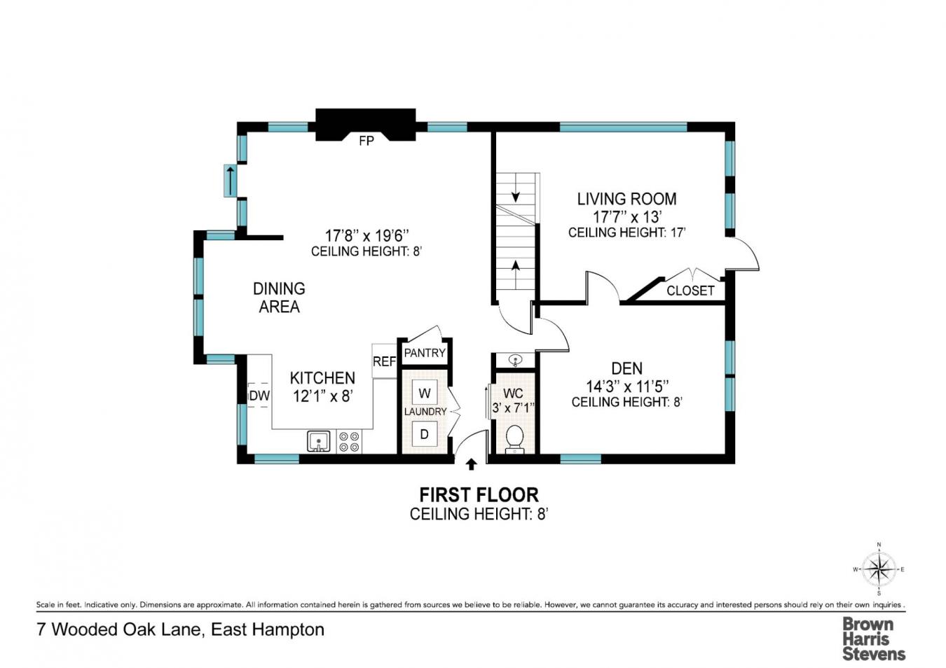 East Hampton, New York, 11937, United States, 3 Bedrooms Bedrooms, ,2 BathroomsBathrooms,Residential,For Sale,1969814