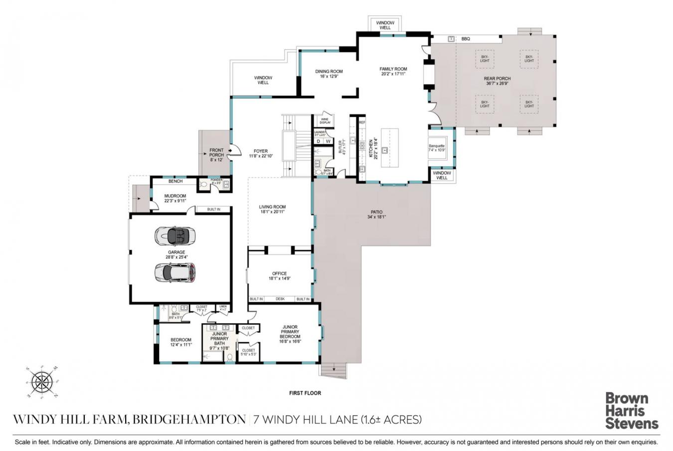 Bridgehampton, New York, 11976, United States, 9 Bedrooms Bedrooms, ,8 BathroomsBathrooms,Residential,For Sale,1973477