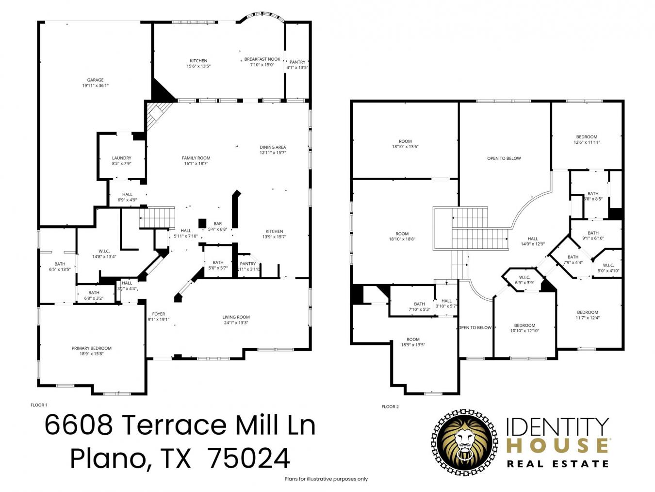 Plano, Denton, 75024, United States, 5 Bedrooms Bedrooms, ,3 BathroomsBathrooms,Residential,For Sale,1984638