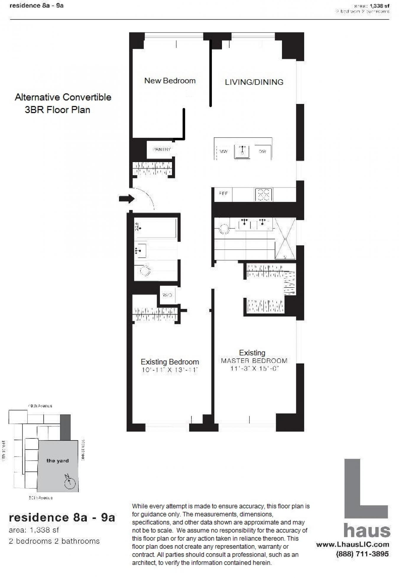 Long Island City, New York, 11101, United States, 2 Bedrooms Bedrooms, ,2 BathroomsBathrooms,Residential,For Sale,1989962