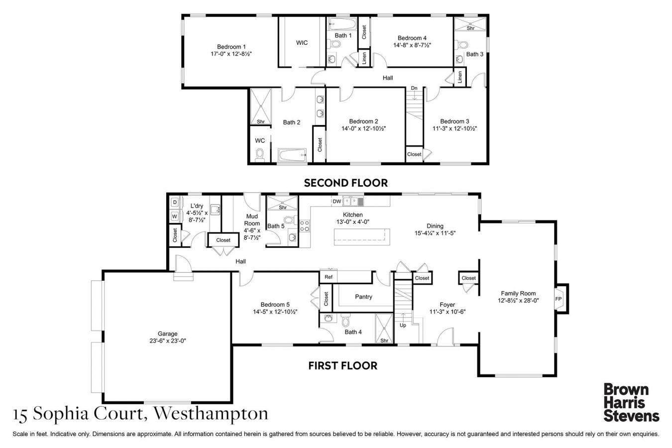 Westhampton, New York, 11977, United States, 5 Bedrooms Bedrooms, ,5 BathroomsBathrooms,Residential,For Sale,1994317
