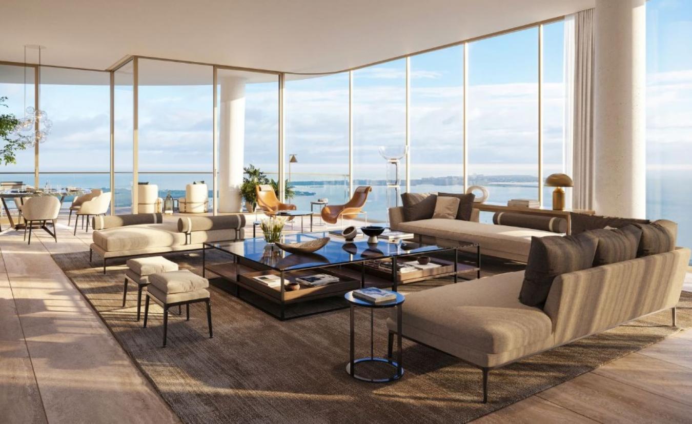 Miami, Florida, 33131, United States, 2 Bedrooms Bedrooms, ,3 BathroomsBathrooms,Residential,For Sale,2003834