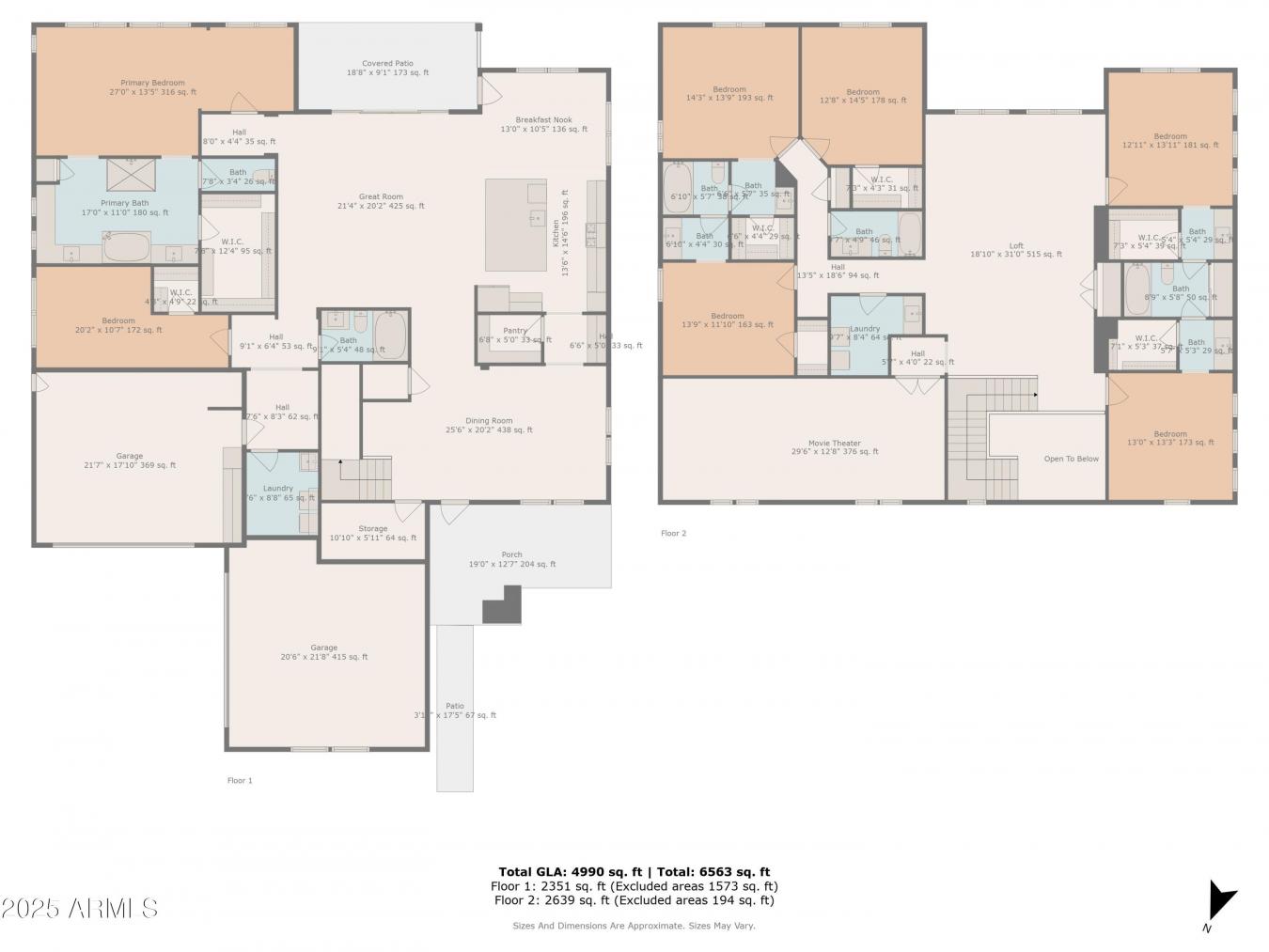 Mesa, Maricopa, 85212, United States, 7 Bedrooms Bedrooms, ,5 BathroomsBathrooms,Residential,For Sale,2010477