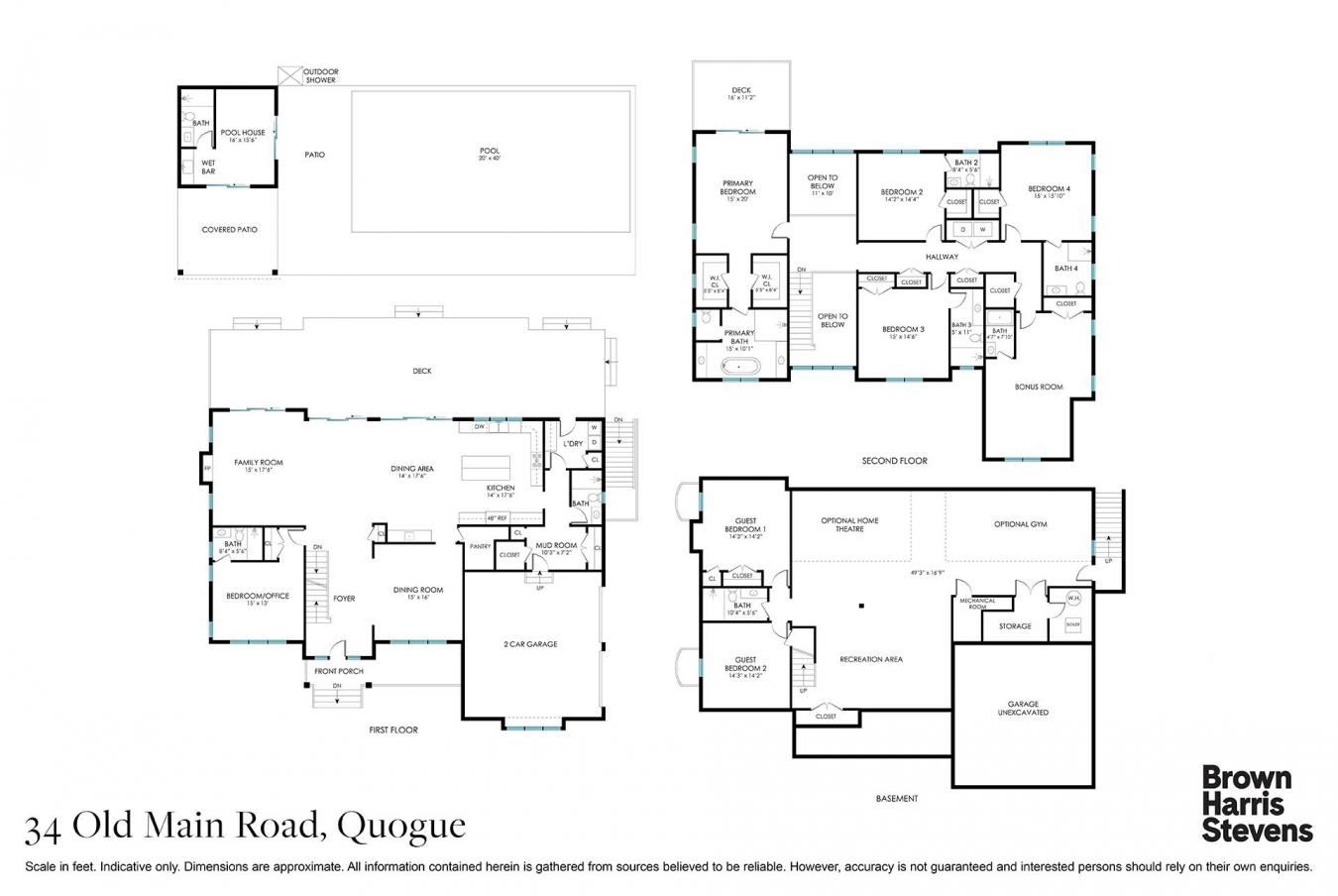 Village of Quogue, New York, 11959, United States, 8 Bedrooms Bedrooms, ,9 BathroomsBathrooms,Residential,For Sale,2010860