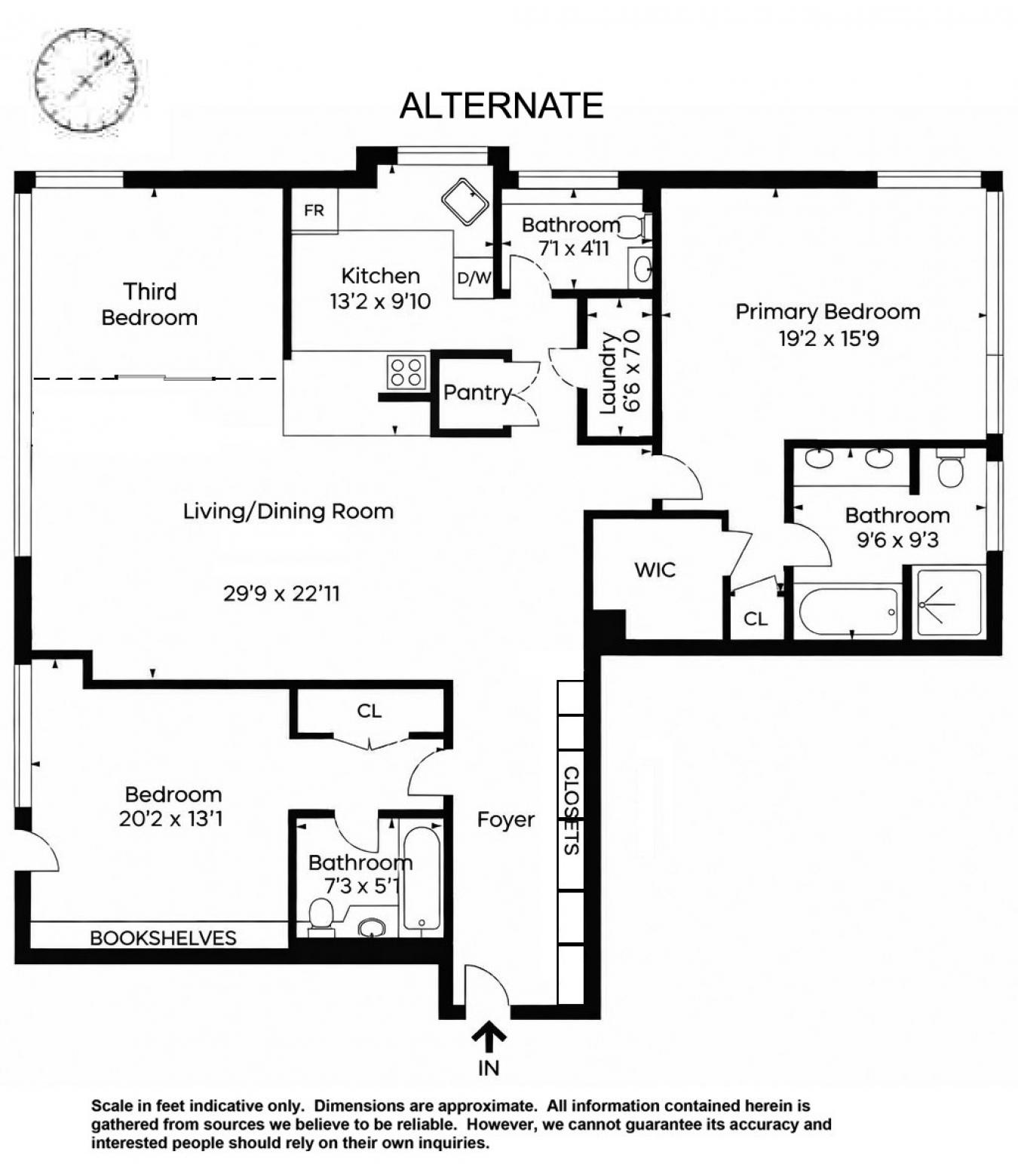 New York, New York, 10023, United States, 2 Bedrooms Bedrooms, ,2 BathroomsBathrooms,Residential,For Sale,2011167