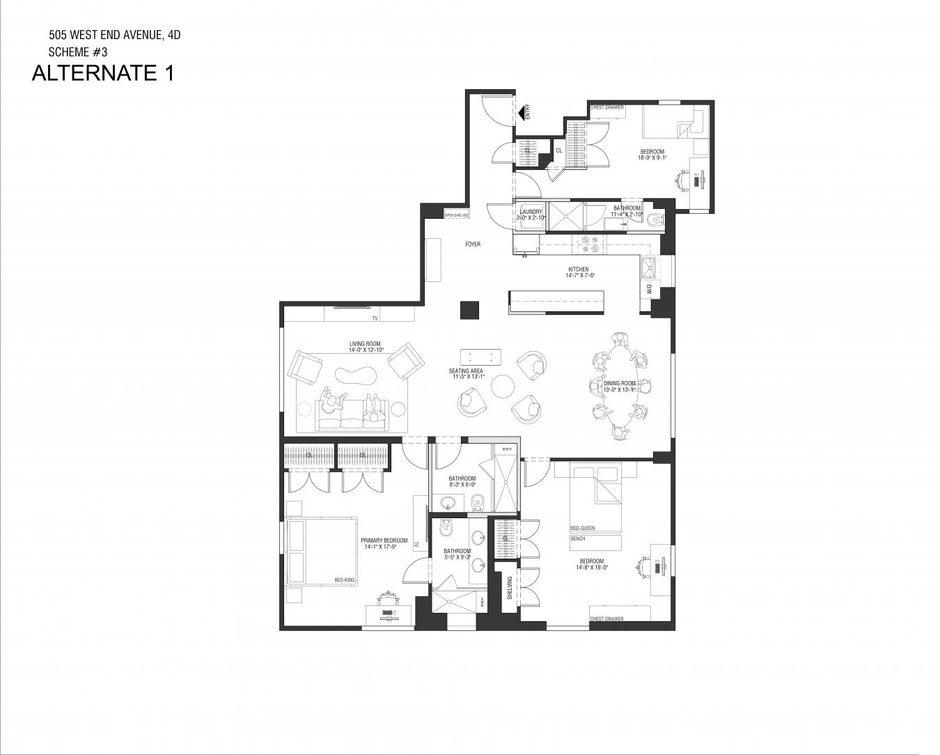 New York, New York, 10024, United States, 2 Bedrooms Bedrooms, ,2 BathroomsBathrooms,Residential,For Sale,2012408