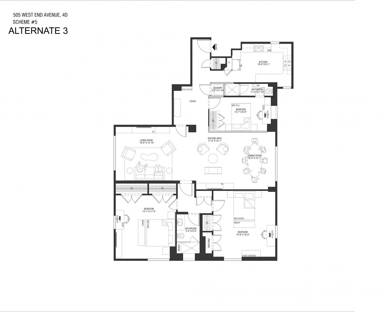 New York, New York, 10024, United States, 2 Bedrooms Bedrooms, ,2 BathroomsBathrooms,Residential,For Sale,2012408