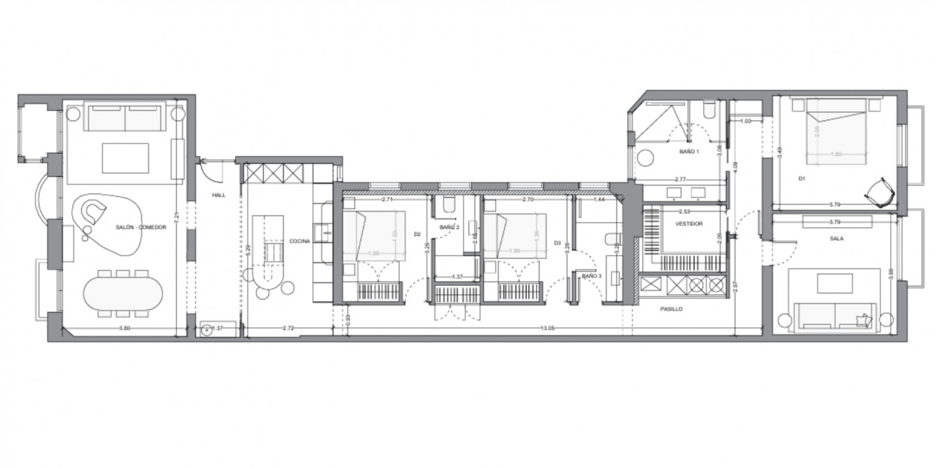 Madrid, Madrid, 28014, Spain, 4 Bedrooms Bedrooms, ,4 BathroomsBathrooms,Residential,For Sale,2015137