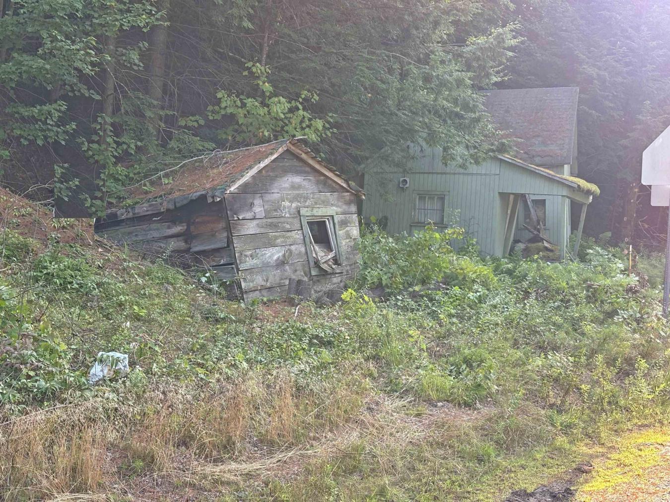This 0.111-acre lot has a cabin and shed that will have to be removed – image 1