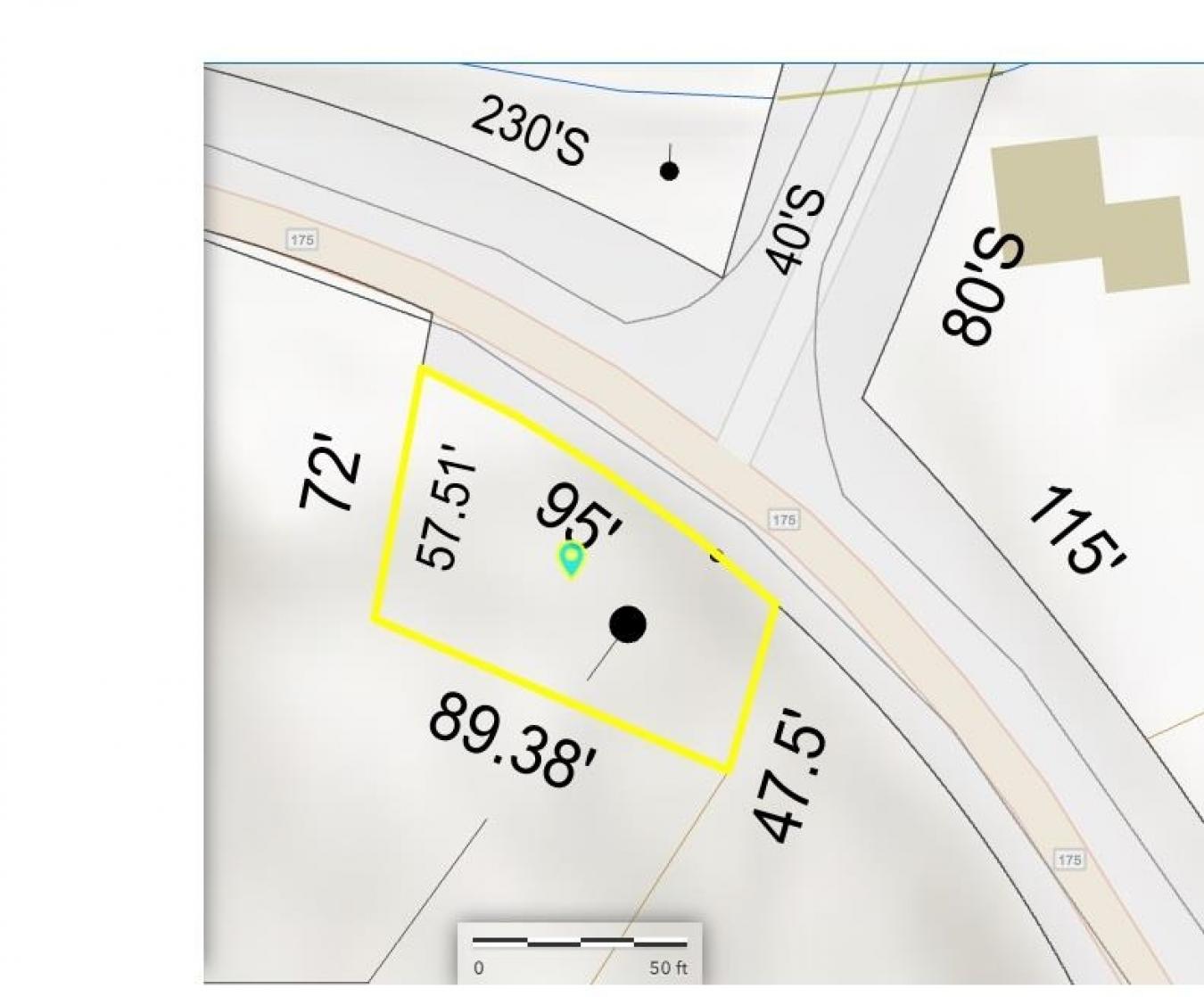 This 0.111-acre lot has a cabin and shed that will have to be removed – image 10