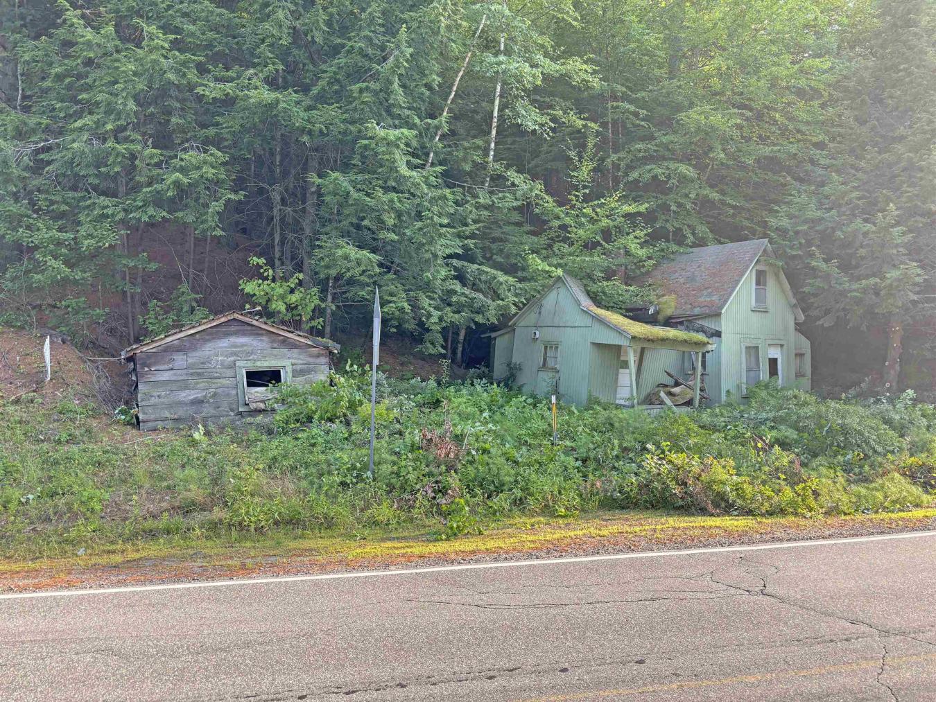 This 0.111-acre lot has a cabin and shed that will have to be removed – image 5