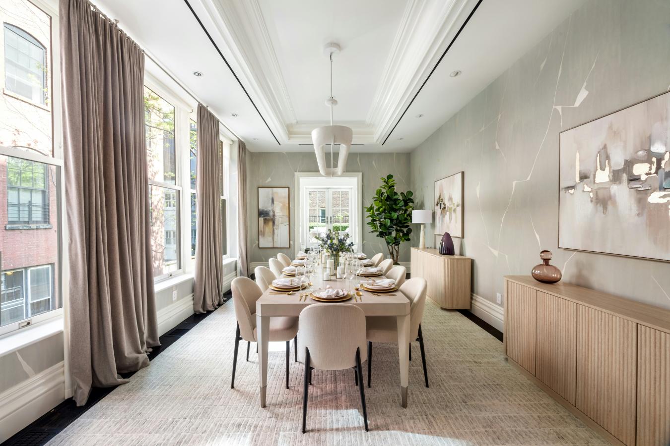 28-FOOT-WIDE TOWNHOME ON GOLD COAST OF GREENWICH VILLAGE WITH LUSH GAR – image 2