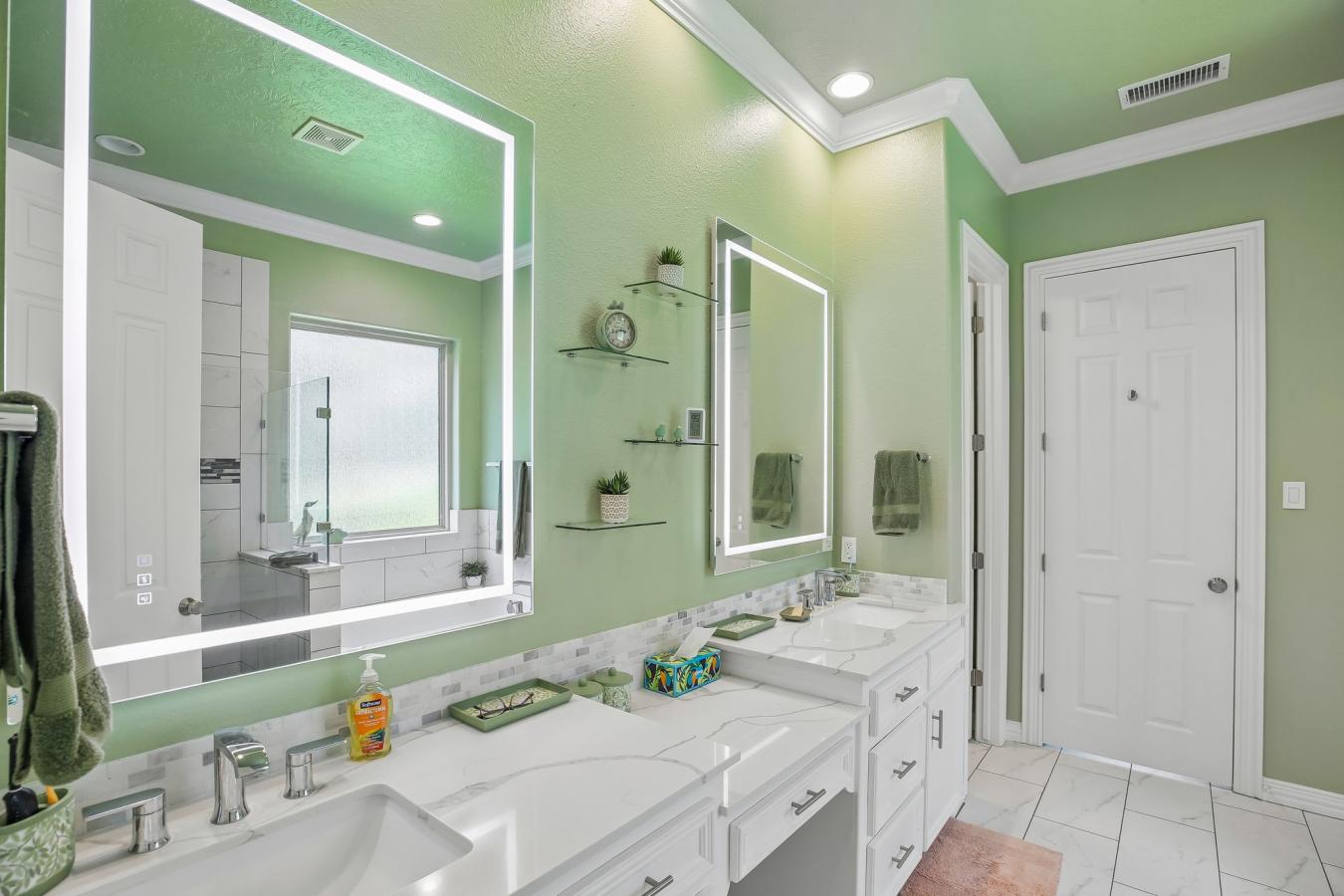 Situated on a secluded, beautifully wooded one-acre estate within the – image 12