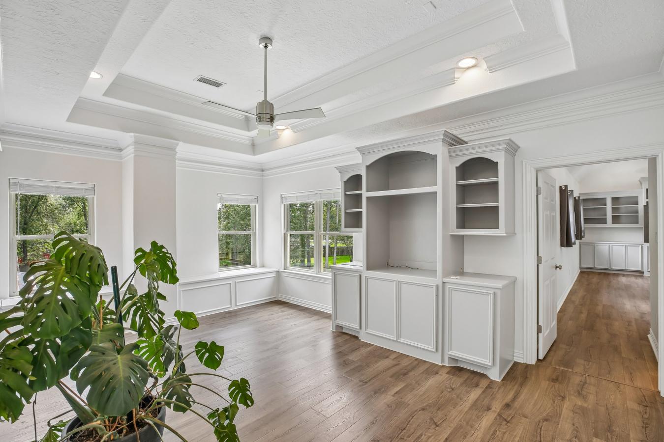 Situated on a secluded, beautifully wooded one-acre estate within the – image 16