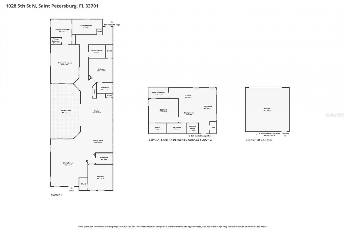 1028 5th Street N, Saint Petersburg, Pinellas, 33701, United States, 4 Bedrooms Bedrooms, ,4 BathroomsBathrooms,Residential,For Sale,1028 5th Street N,TB8525269